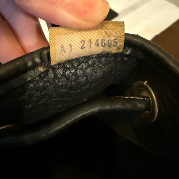 $50- Vintage Dooney & Bourke Made in USA
Drawstring One Sling Backpack - Picture 9 of 13